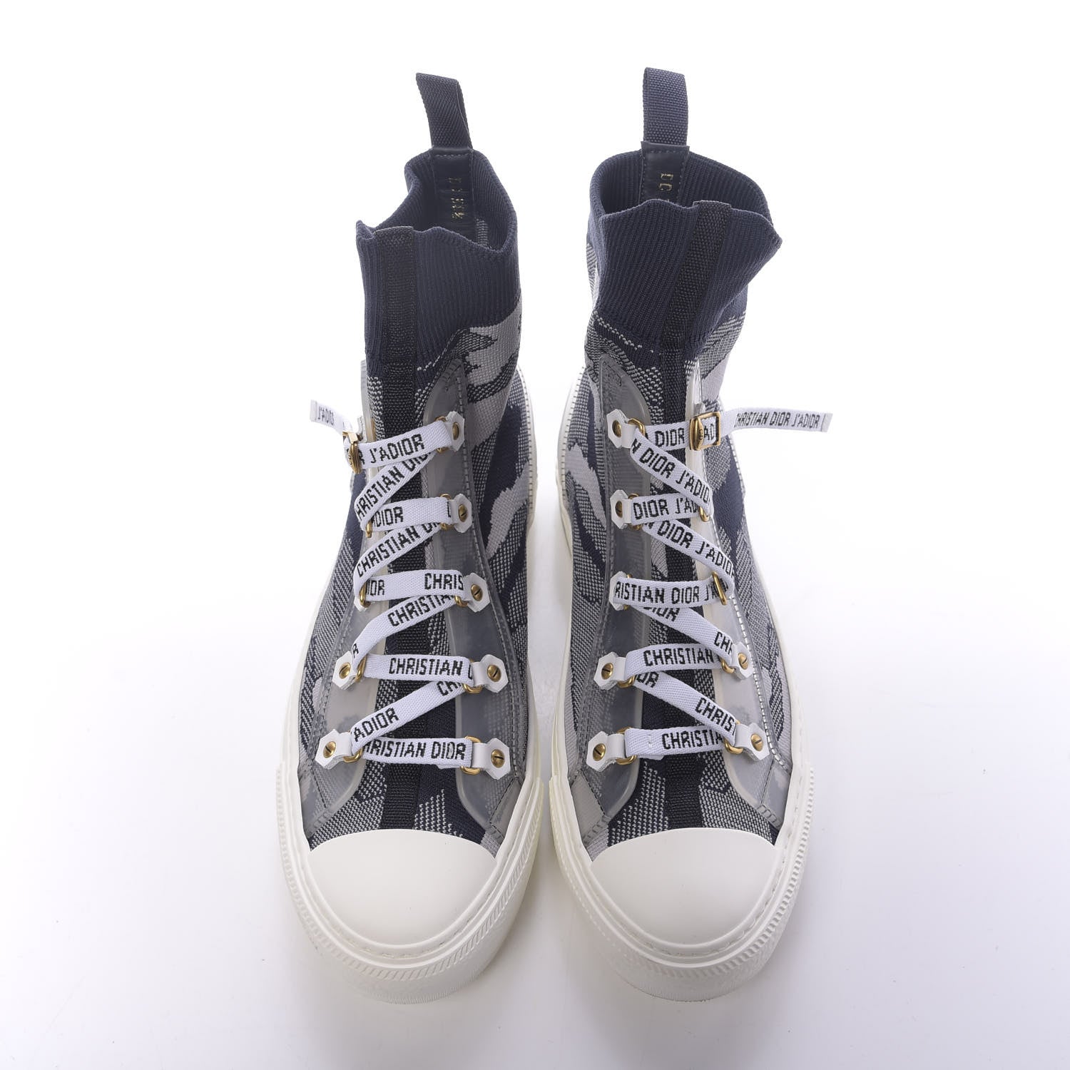 Christian Dior Technical Knit High Top Sneakers 38.5 6 of 10
