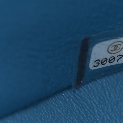 Chanel Caviar Quilted Small Double Flap Blue 7 of 11