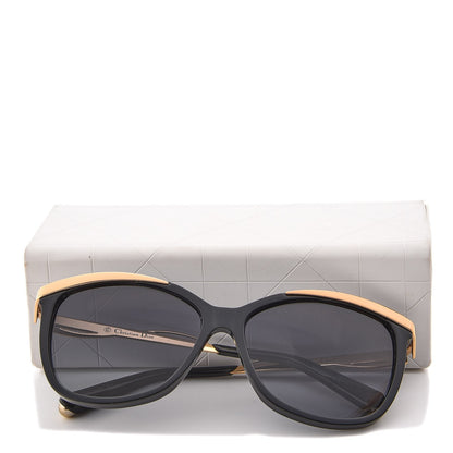 Christian Dior MetalEyes 2 Sunglasses Black Gold 9 of 9