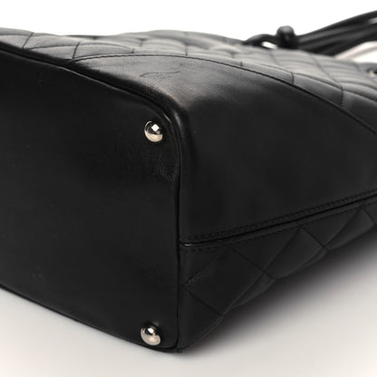 Chanel Calfskin Quilted Medium Cambon Tote Black 8 of 9