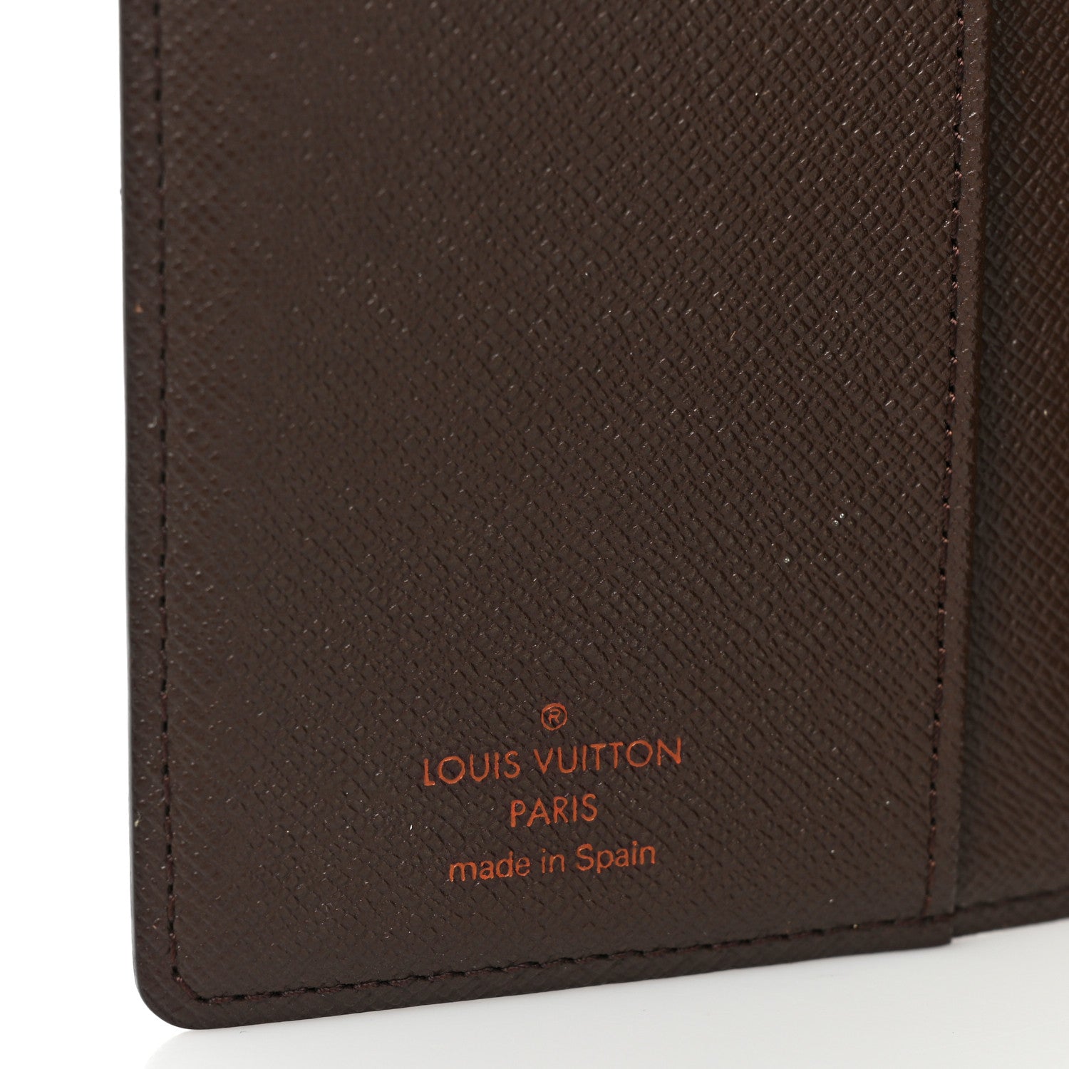 Louis Vuitton Damier Ebene Small Ring Agenda Cover 6 of 9