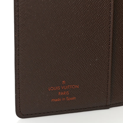 Louis Vuitton Damier Ebene Small Ring Agenda Cover 6 of 9