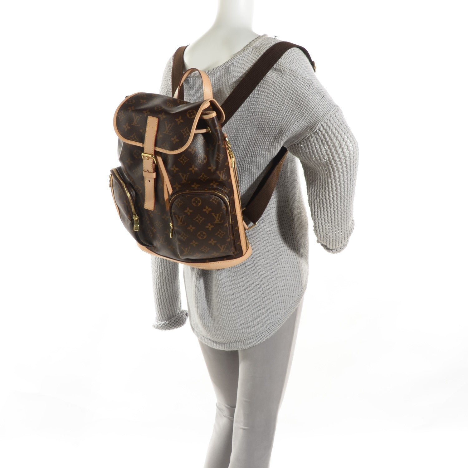 Louis Vuitton Monogram Bosphore Backpack 2 of 9