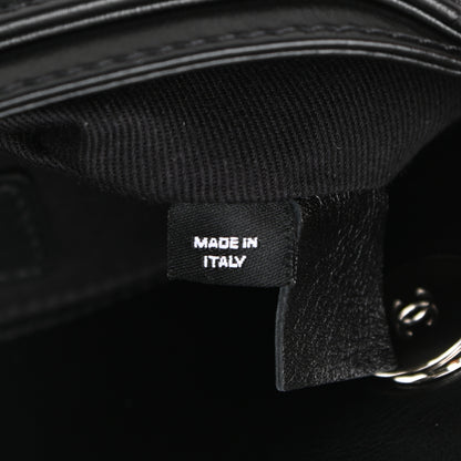 Chanel Calfskin Quilted CC Uniform Flap Belt Bag Black 7 of 11