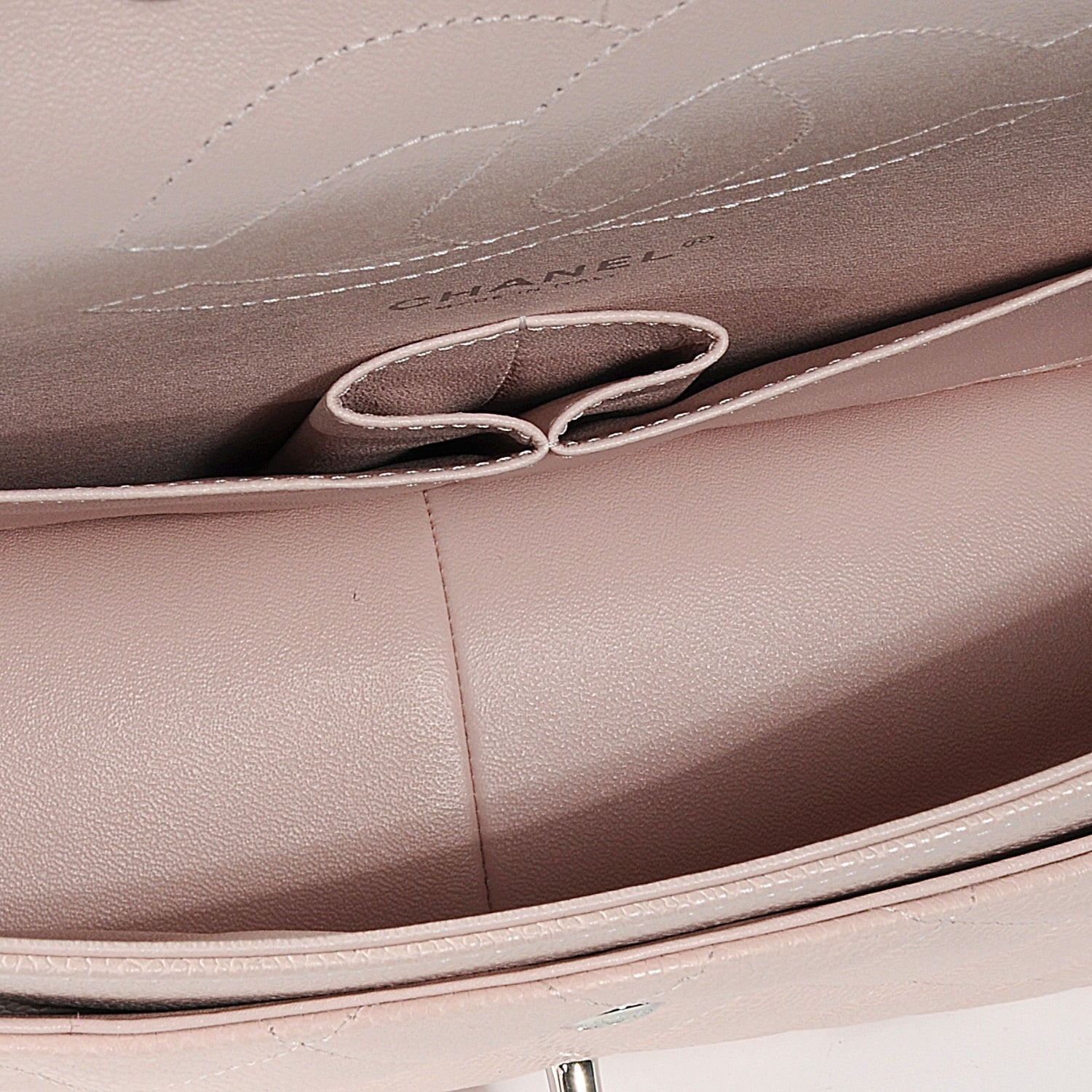 Chanel Caviar Jumbo Double Flap Pink 9 of 9