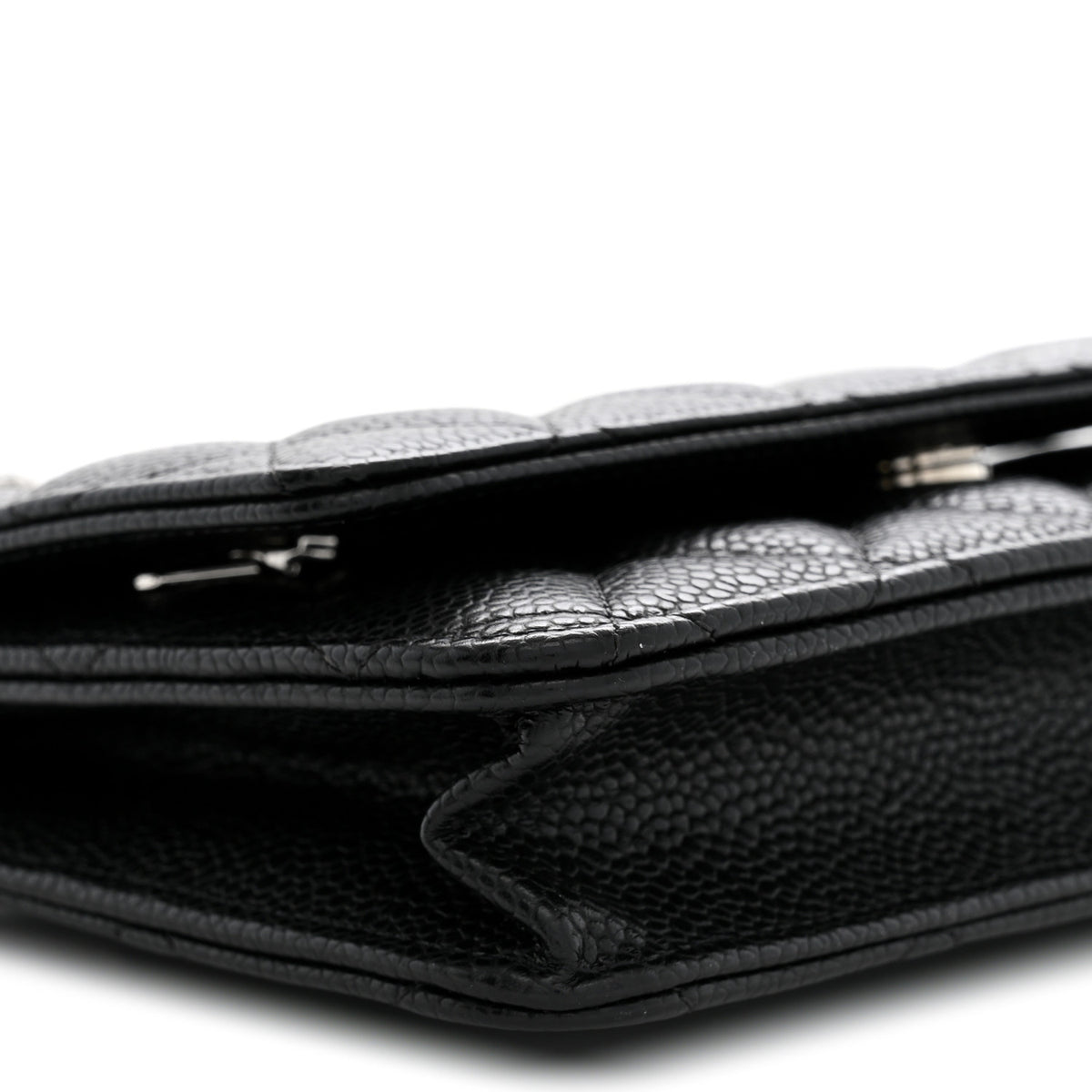 Chanel Caviar Quilted Wallet on Chain WOC Black 9 of 11