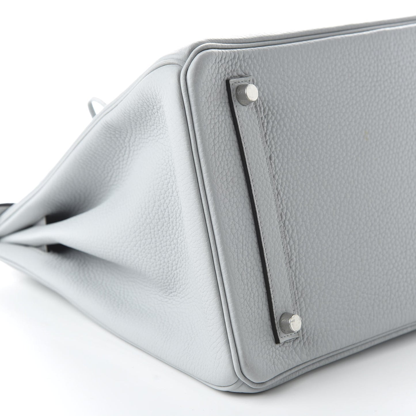 Taurillon Clemence Birkin 35 Bleu Pale