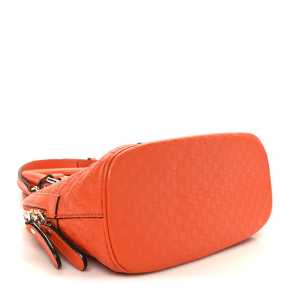 Gucci Microguccissima Mini Dome Bag Sun Orange 4 of 10