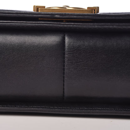 Chanel Lambskin Quilted New Medium Boy Flap Black 11 of 13
