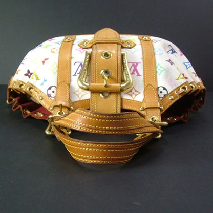 Louis Vuitton Monogram Multicolor Theda GM White 4 of 10