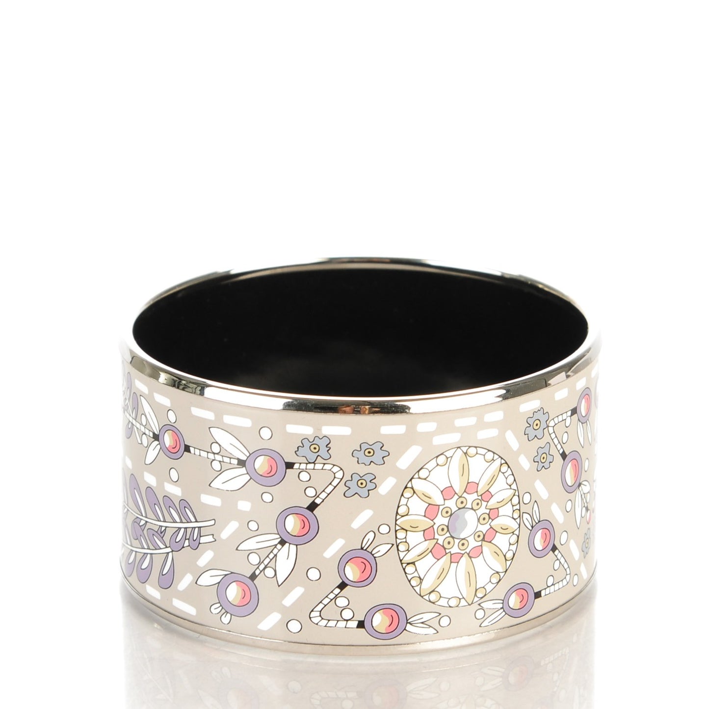 Enamel Printed Extra Wide Bracelet 65