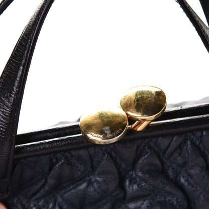 Marc Jacobs Lambskin Quilted Stam Navy 7 of 7