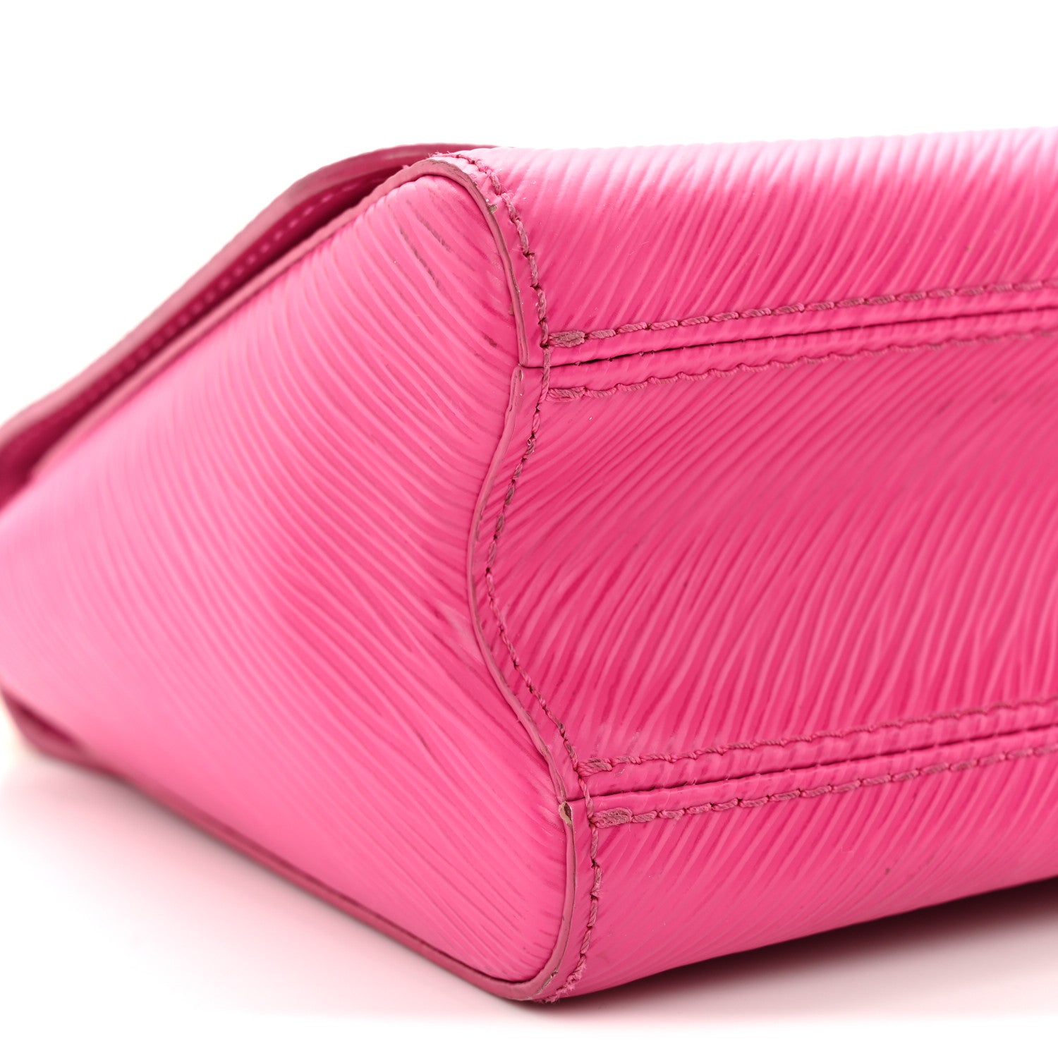 Louis Vuitton Epi Twist Braided Chain Shoulder Bag PM Rose Miami Pink 8 of 11