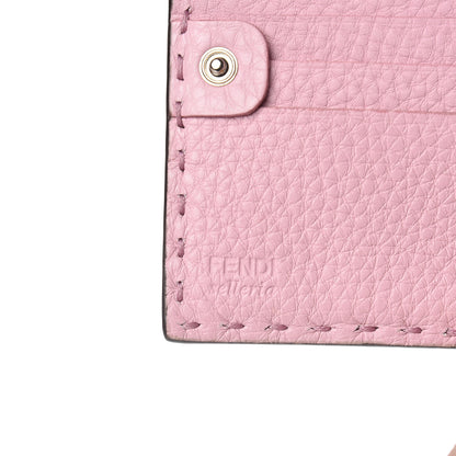 Fendi Cuoio Romano Selleria Peekaboo Compact Wallet Acquerello 9 of 11