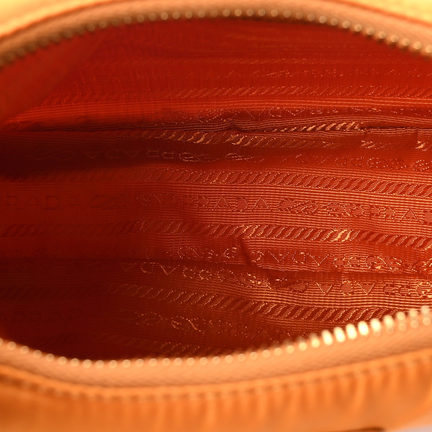 Prada Re-Nylon Saffiano Re-Edition 2005 Shoulder Bag Amber 5 of 10