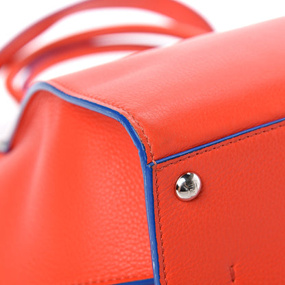 Fendi Vitello Dolce Shiny Nappa Petite 3Jours Tote Papavero 9 of 21