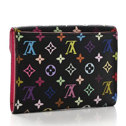 Louis Vuitton Monogram Multicolor Business Card Holder Black Grenade 3 of 7