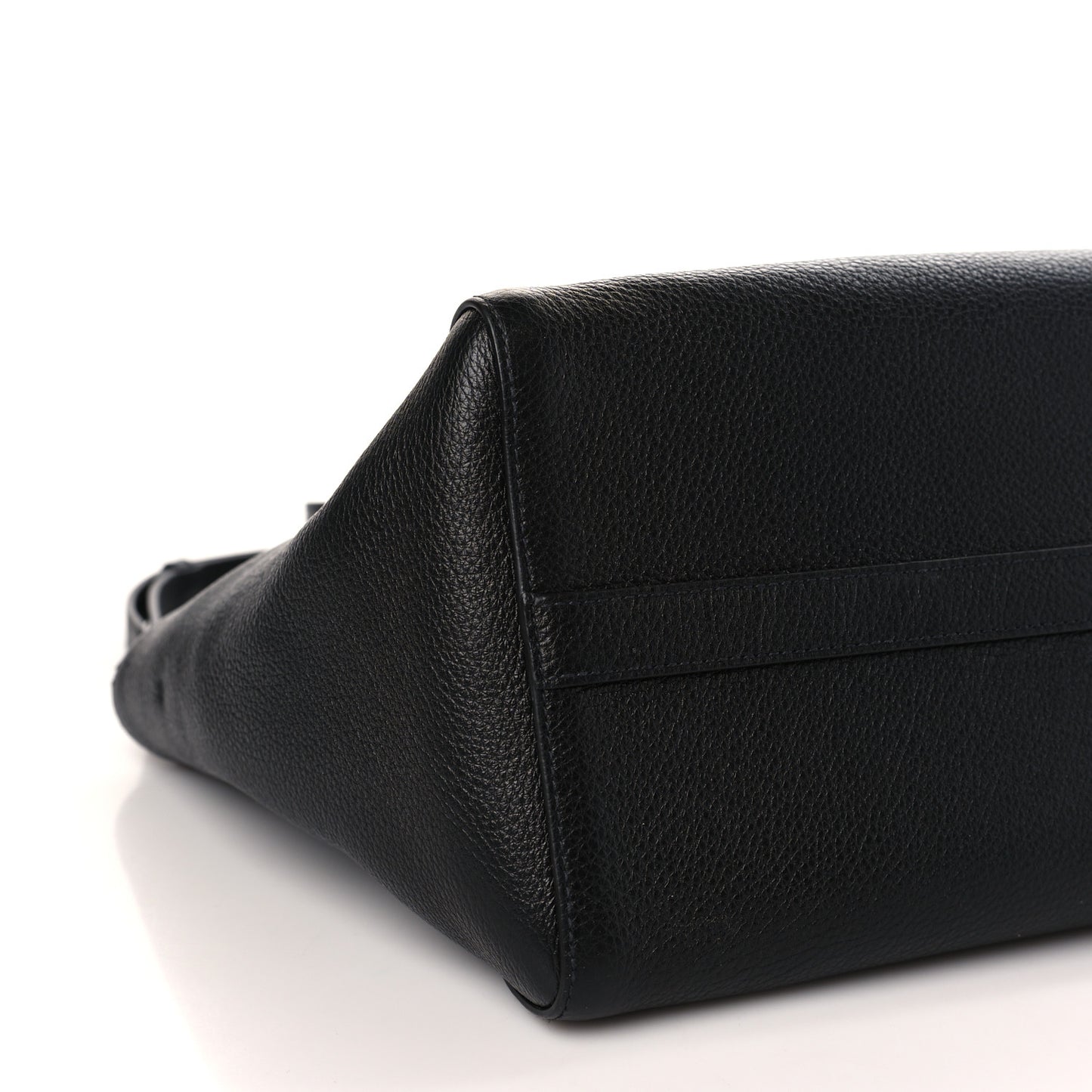 Vitello Phenix Tote Bag Black