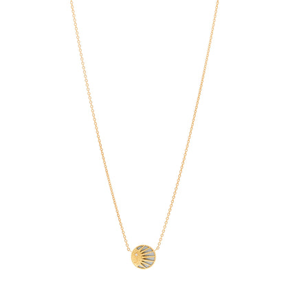 Christian Dior 18K Yellow Gold Diamond Black Onyx Mother of Pearl Rose Celeste Pendant Necklace 1 of 7