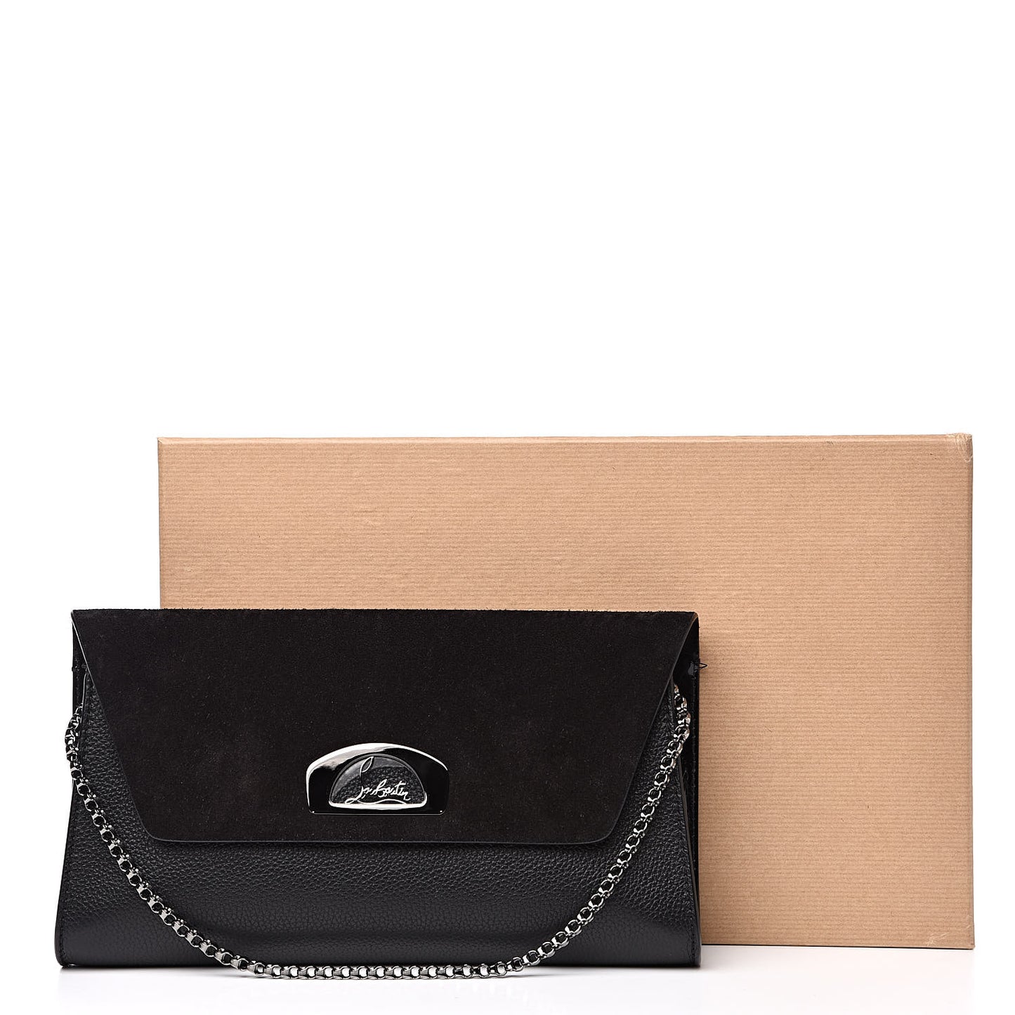 Veau Velours Calfskin Vero Dodat Clutch Black
