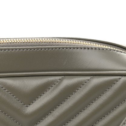 Saint Laurent Calfskin Matelasse Monogram Lou Camera Bag Seaweed 11 of 11