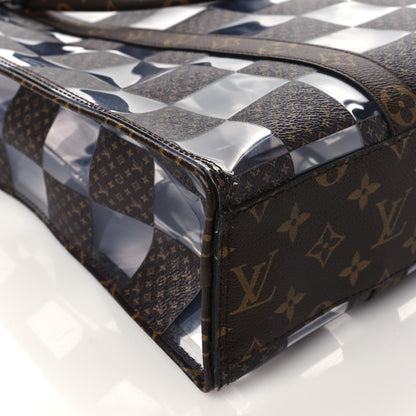 Louis Vuitton PVC Monogram Chess Sac Plat 7 of 8