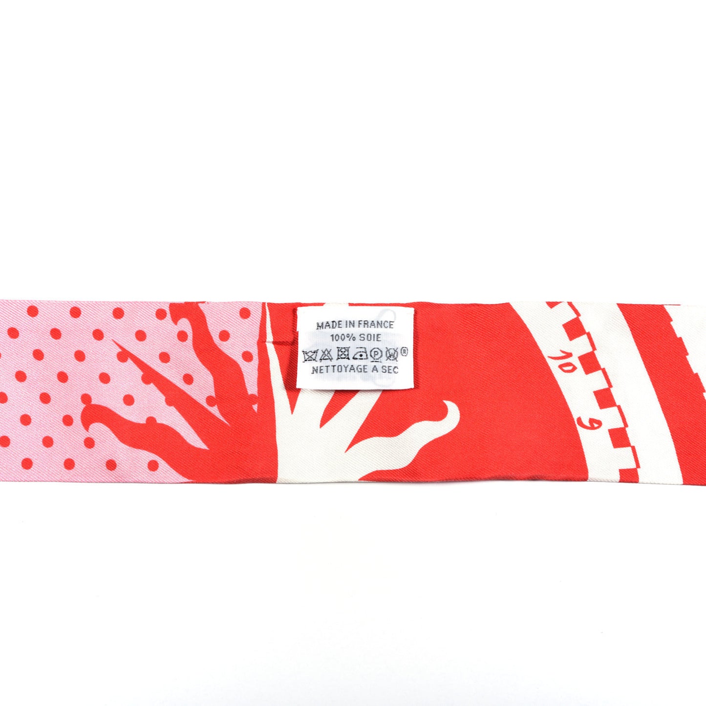 Silk Astrologie a Pois Twilly Rouge Blanc Rose