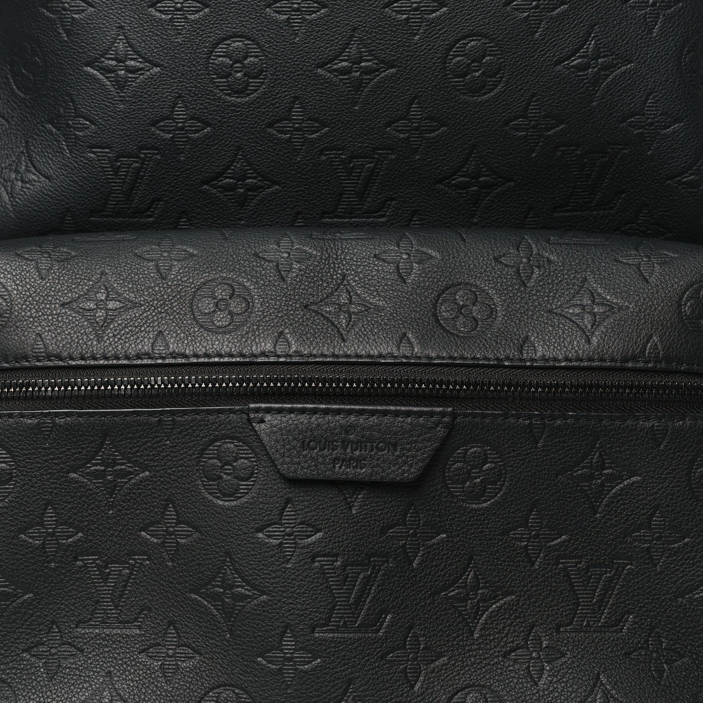 Calfskin Monogram Shadow Discovery Backpack Black