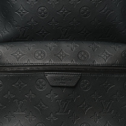 Louis Vuitton Calfskin Monogram Shadow Discovery Backpack Black 7 of 9