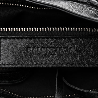Balenciaga Agneau Classic Silver Hardware Velo Black 6 of 12
