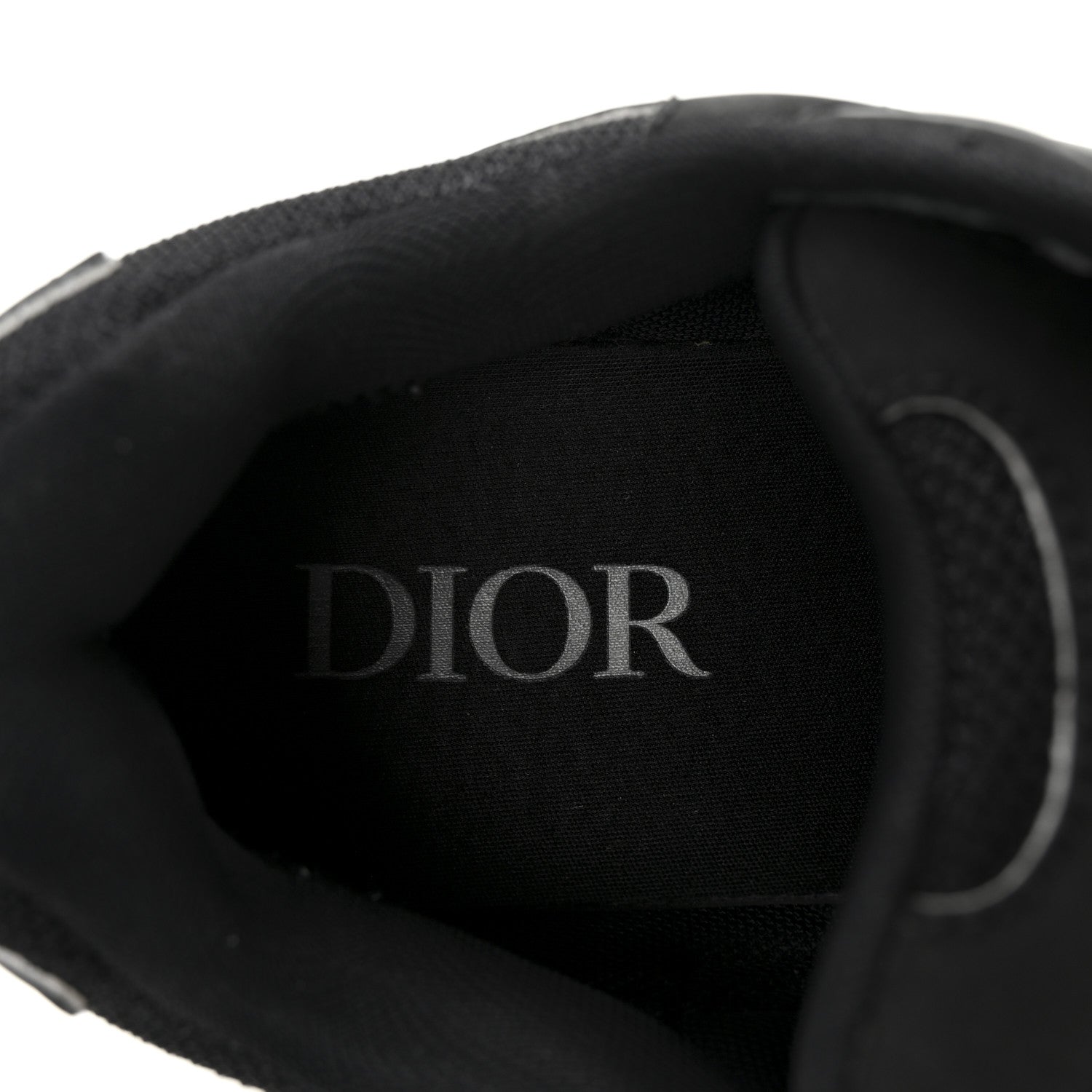 Christian Dior Technical Mesh Calfskin Mens B30 Sneakers 43 Black White 8 of 9
