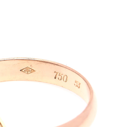 Cartier 18K Pink Yellow White Gold Classic Les Must De Cartier Trinity Ring 53 6.25 4 of 6