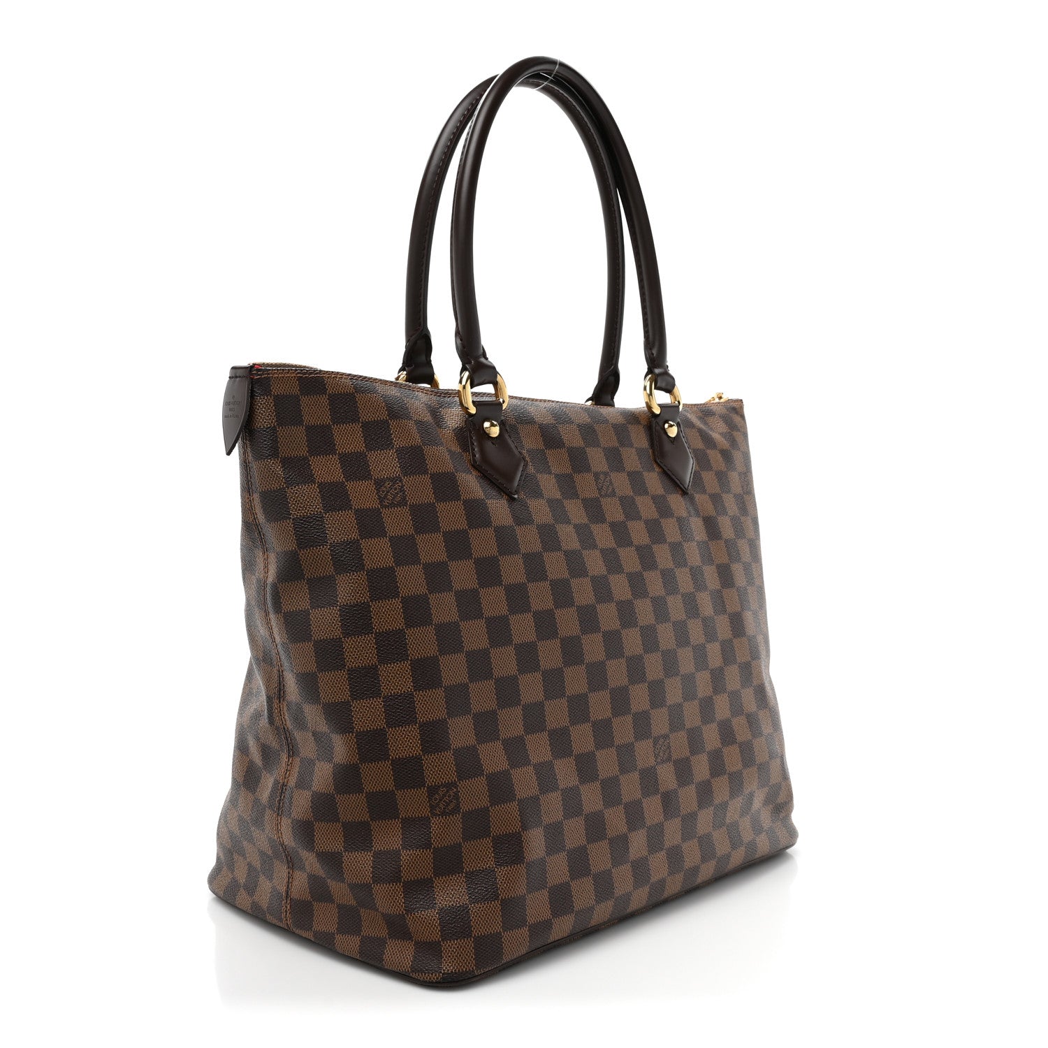 Louis Vuitton Damier Ebene Saleya GM 3 of 12