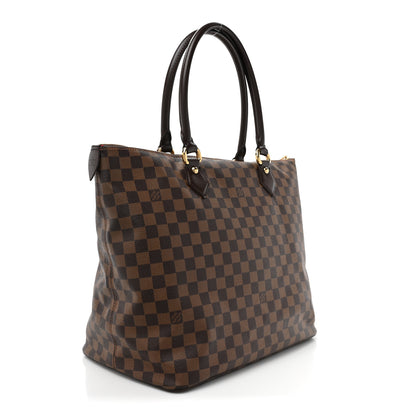 Louis Vuitton Damier Ebene Saleya GM 3 of 12