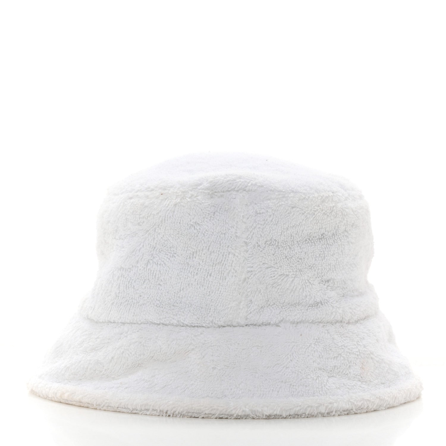 Chanel Terry Cloth CC Bucket Hat L White 6 of 12