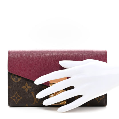 Louis Vuitton Monogram Pallas Wallet Aurore 2 of 6