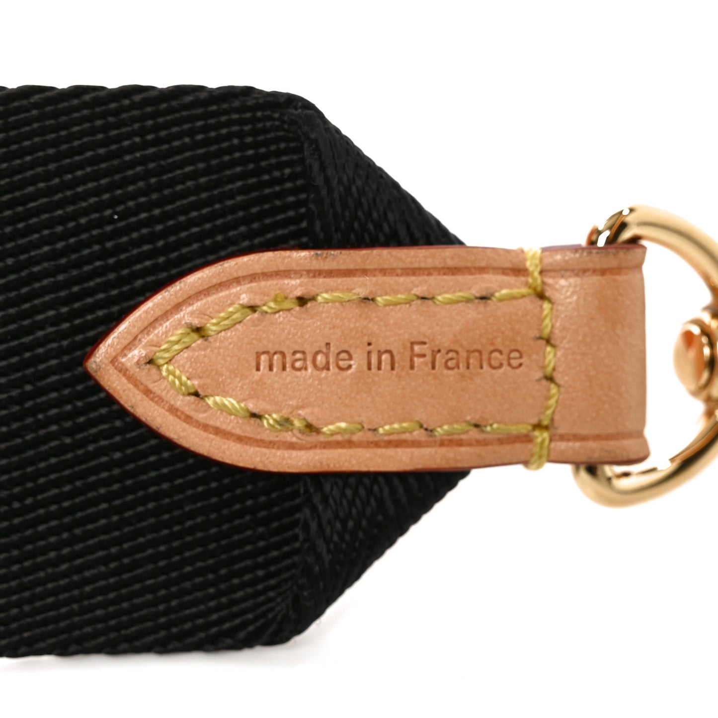 Jacquard Bandouliere Shoulder Strap Black