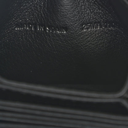 Christian Dior Patent Cannage Lady Dior 5-Gusset Card Holder Black 5 of 5