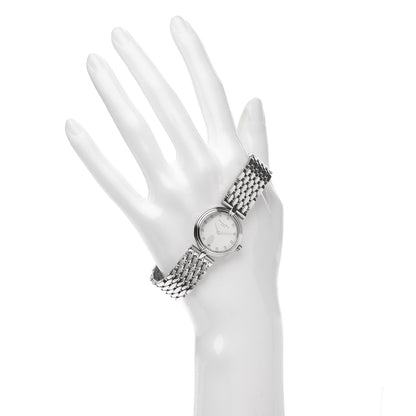 Christian Dior Stainless Steel Diamond 25mm Round Quartz Watch 2 of 5