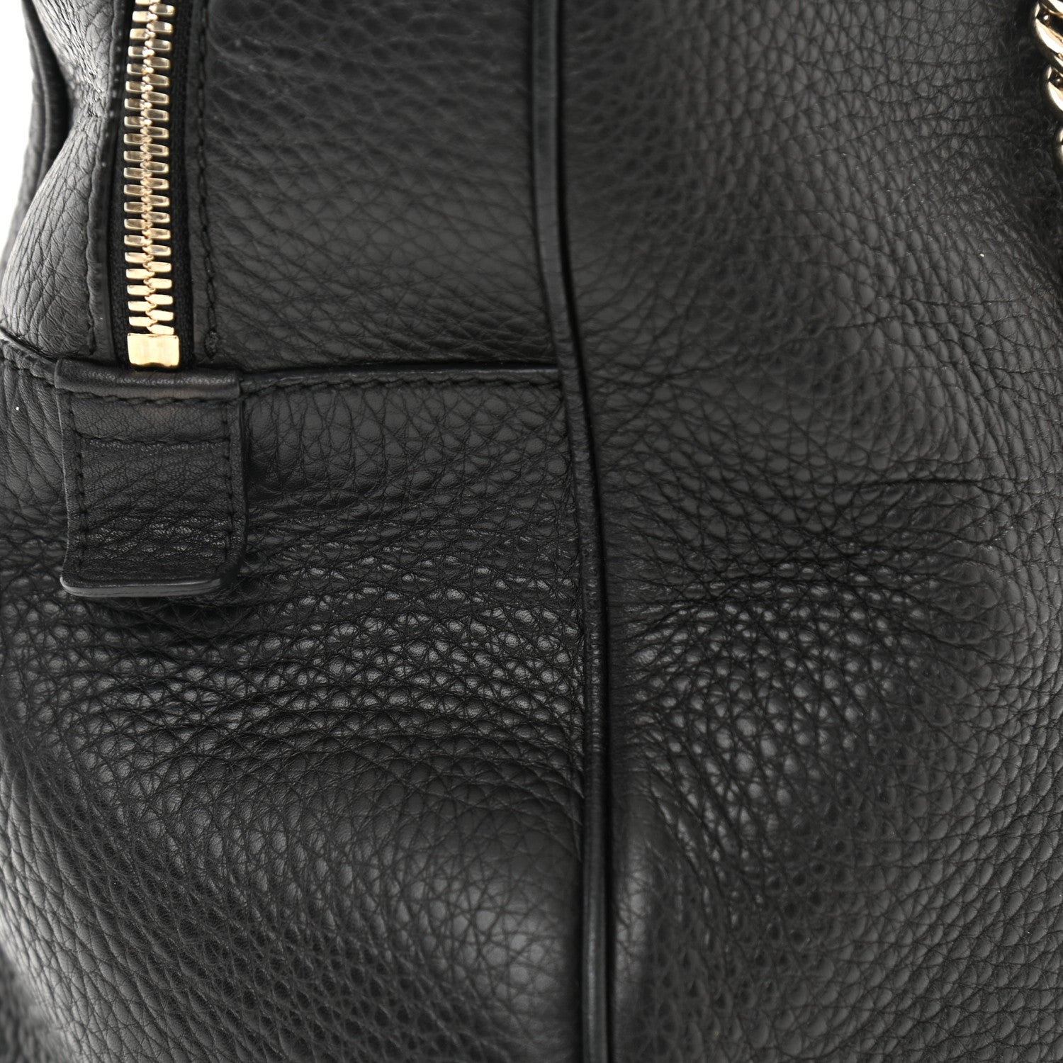 Gucci Pebbled Calfskin Medium Soho Bowler Black 14 of 14