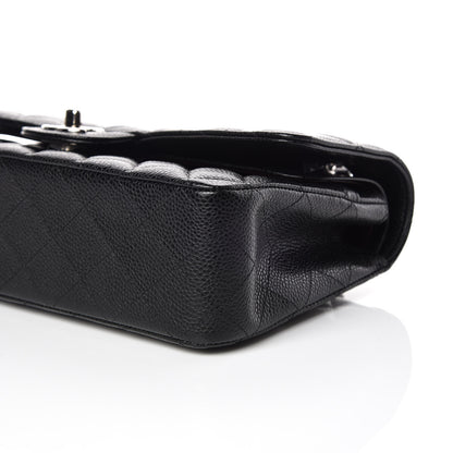 Chanel Caviar Quilted Medium Double Flap Black 6 of 9