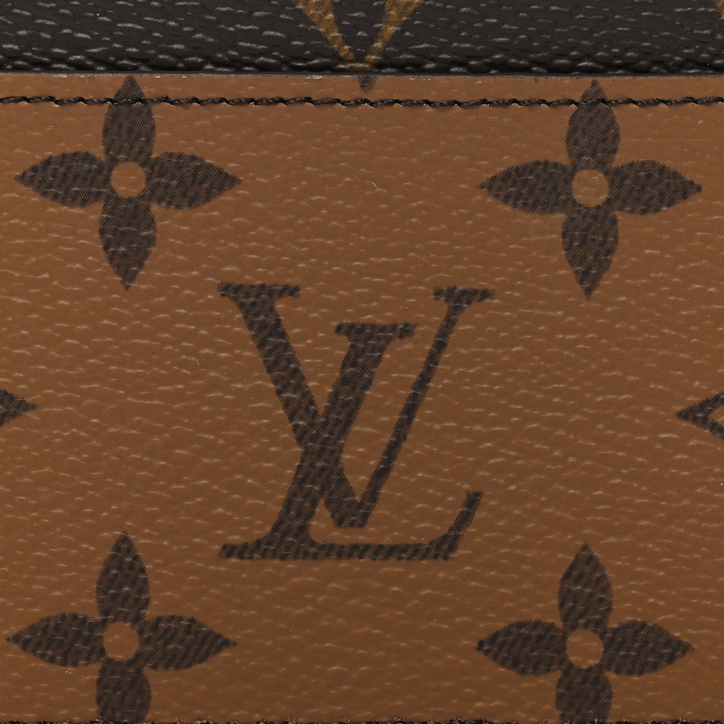 Reverse Monogram Card Holder