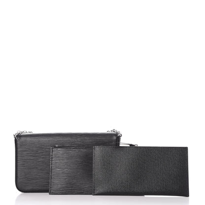 Louis Vuitton Epi Pochette Felicie Black 6 of 12