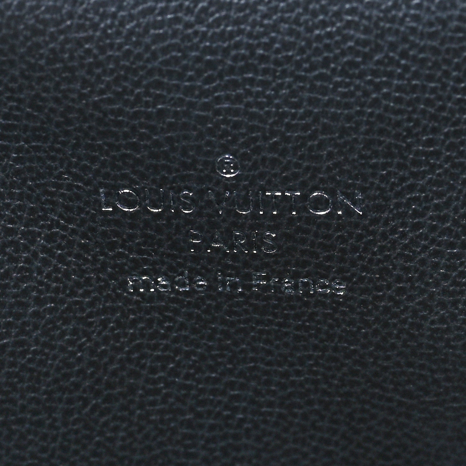 Louis Vuitton Lambskin Embossed Monogram Coussin PM Anthracite 6 of 7