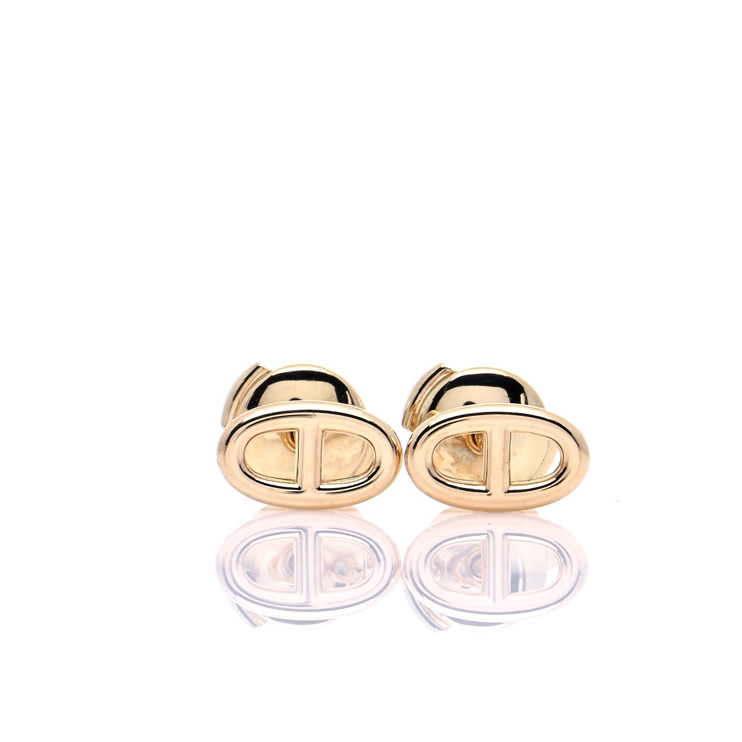 18K Yellow Gold TPM Farandole Stud Earrings