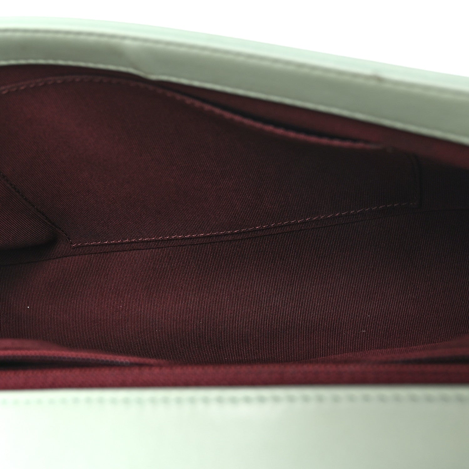 Chanel Wrinkled Lambskin Chevron Quilted New Medium Boy Flap Light Green 5 of 10