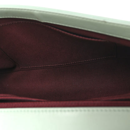 Chanel Wrinkled Lambskin Chevron Quilted New Medium Boy Flap Light Green 5 of 10