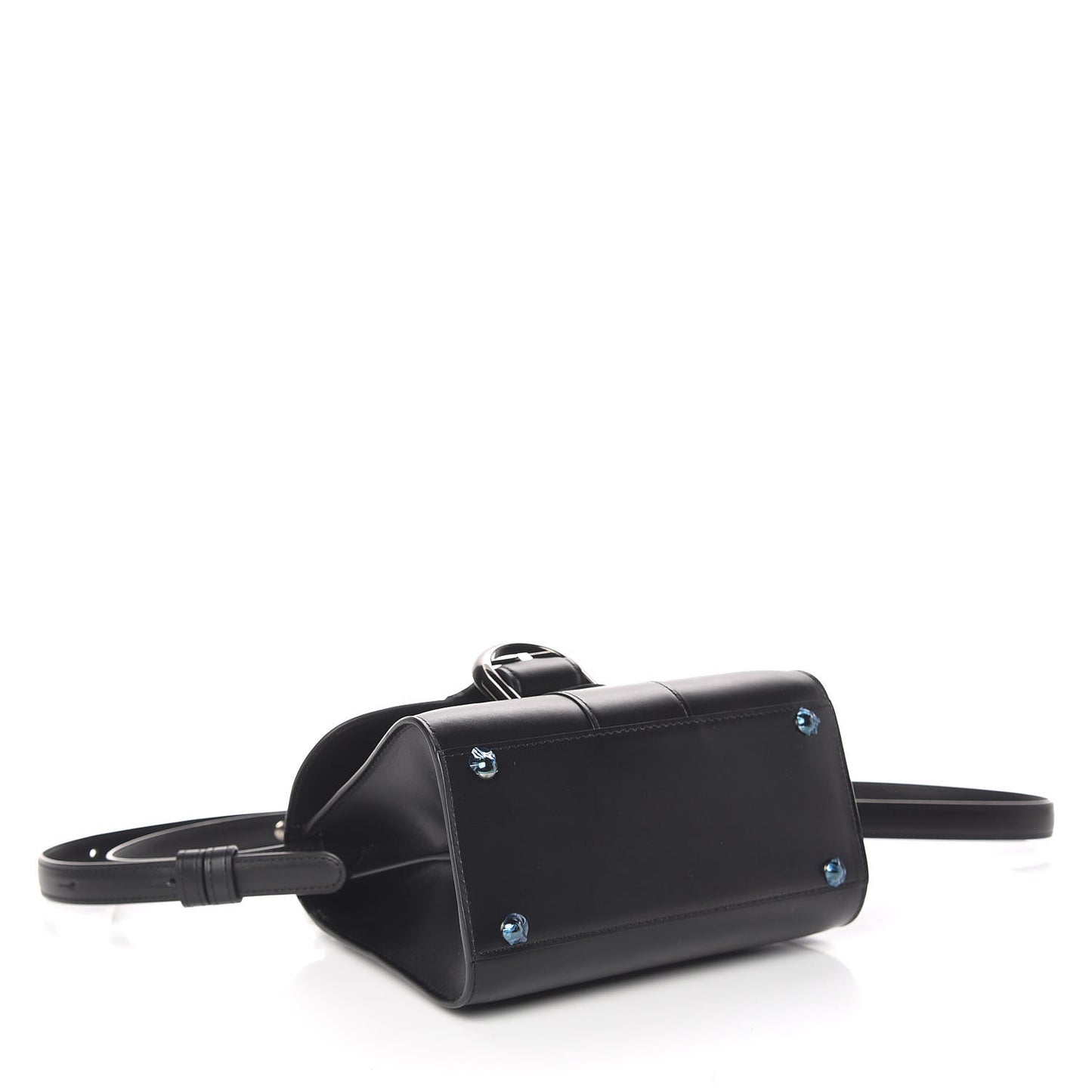Box Calfskin Mini Brillant Satchel Black