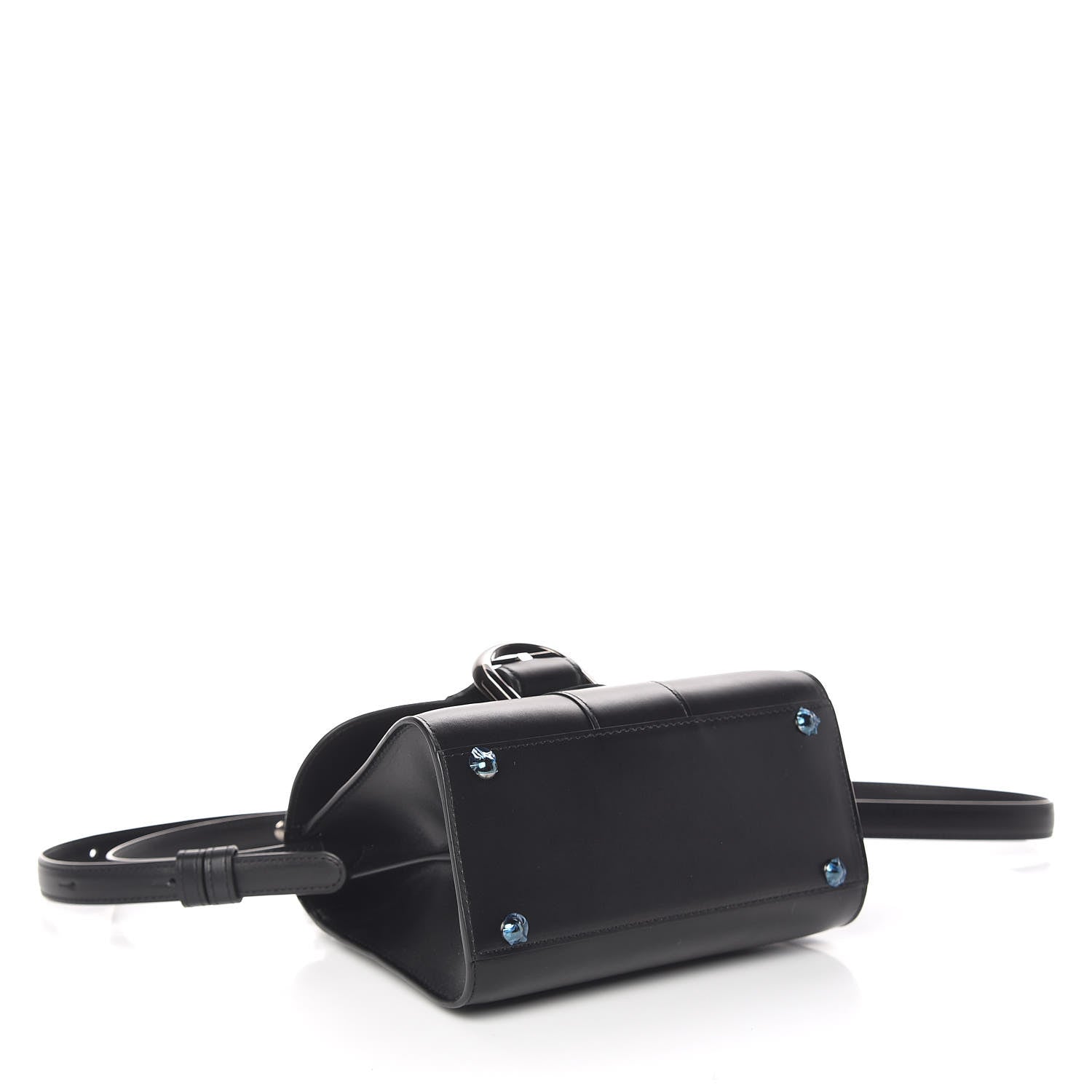 Delvaux Box Calfskin Mini Brillant Satchel Black 4 of 9