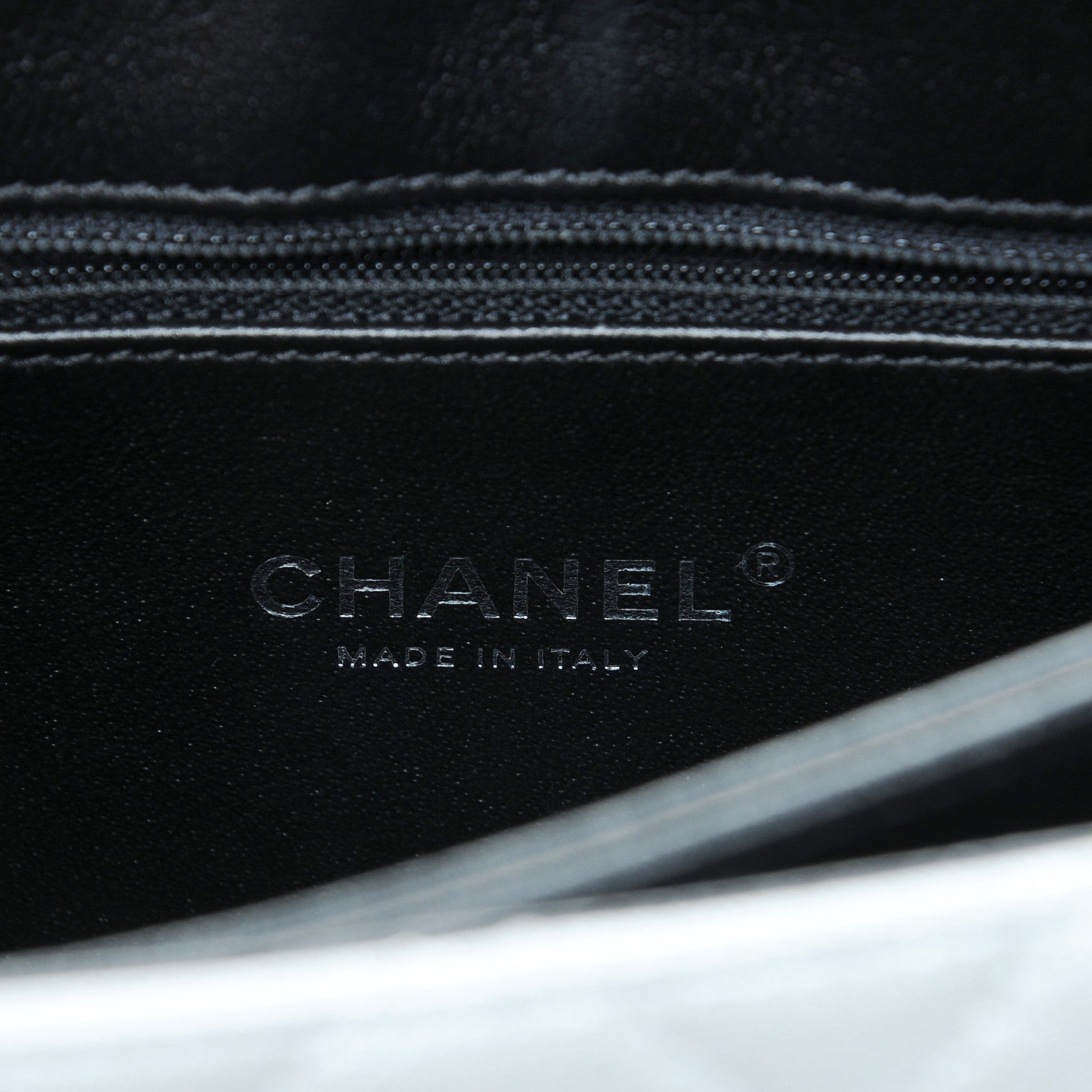Chanel Metallic Sheepskin Quilted Beauty Lock Flap Silver 6 of 11